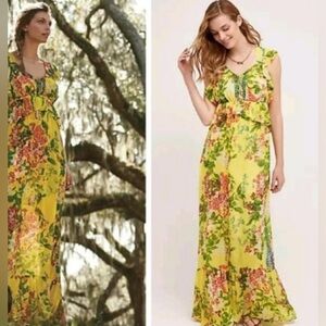 Plenty by Tracy Reese Floral Maxi Dress XSP.